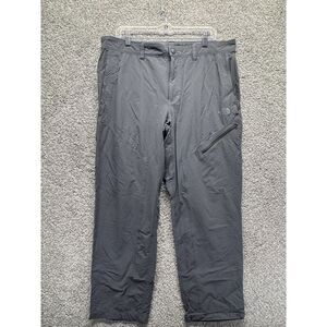 The North Face Men'sCharcoal Hiking Pants T338/T738 Parachute‎ Button Zip Cargo